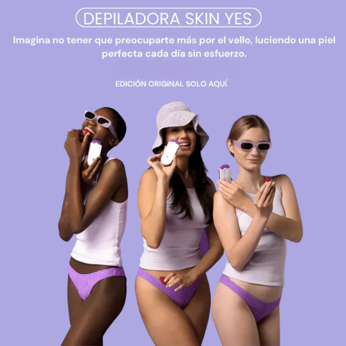 Depiladora VENUS YES Sin dolor e irritación